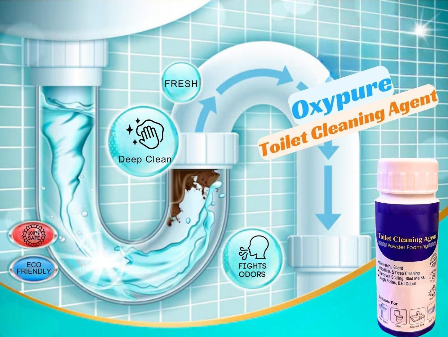 Toilet Cleaning Agent (Pack of 2)